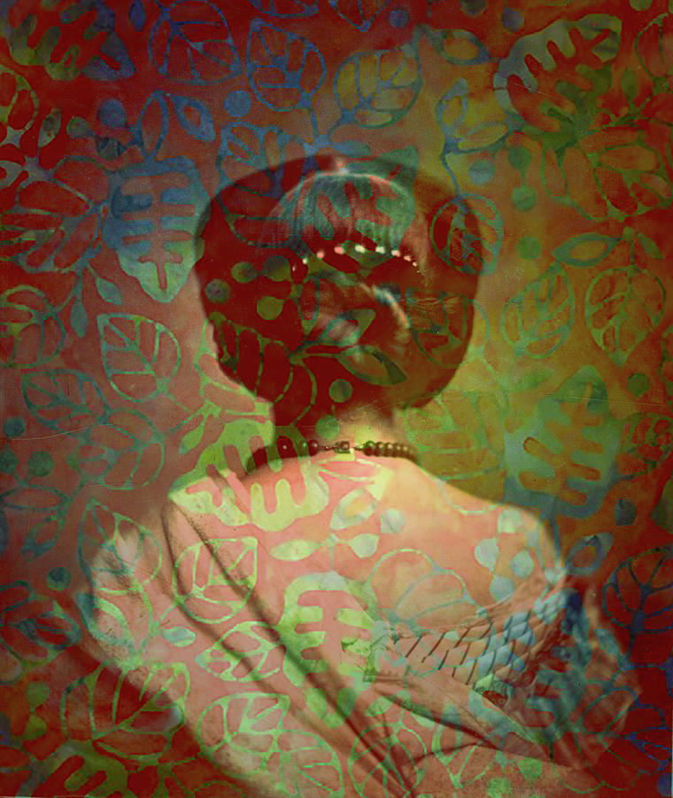 A Woman and her Secrets Mixed Media by Lorena Cassady