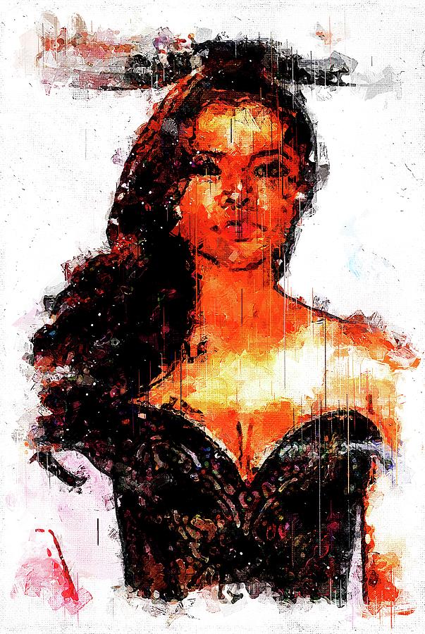 Keesha Sharp Digital Art By Walter Florine Pixels