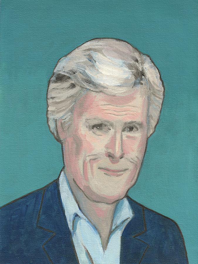 Charming Keith Morrison Painting by Kazumi Whitemoon