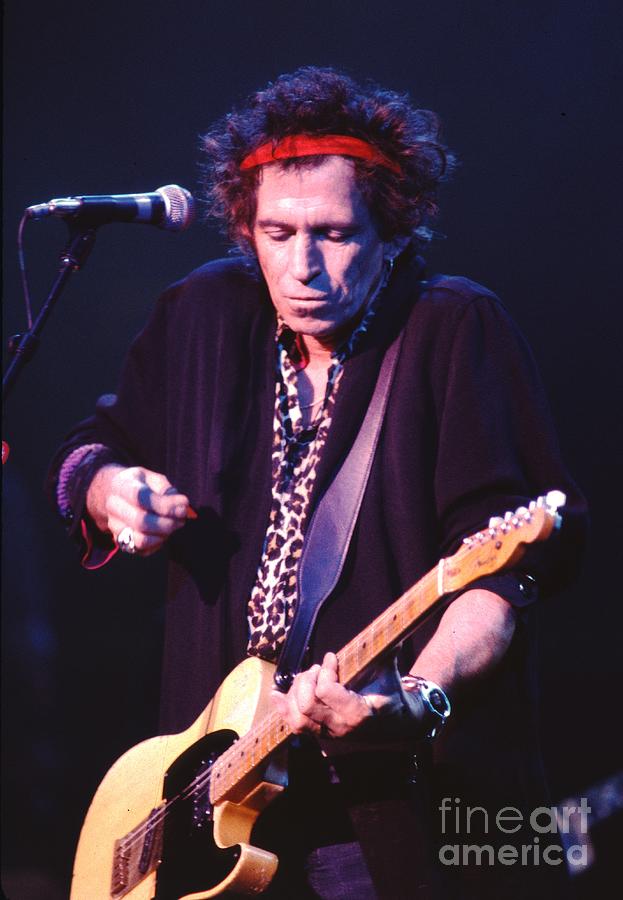 Keith Richards Photograph - Keith Richards by Concert Photos