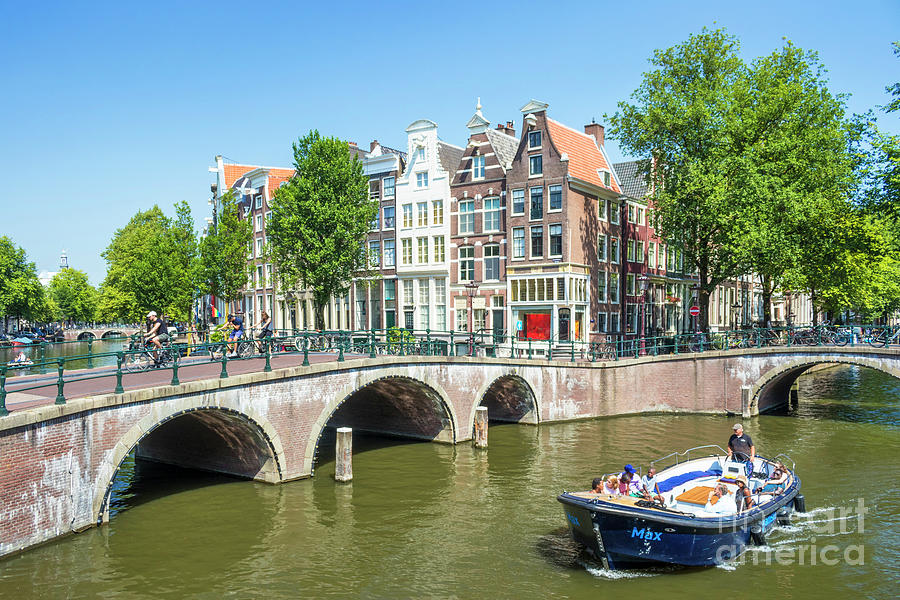Keizergracht canal, Amsterdam, Netherlands, Holland, EU, Europe Photograph by Neale And Judith Clark