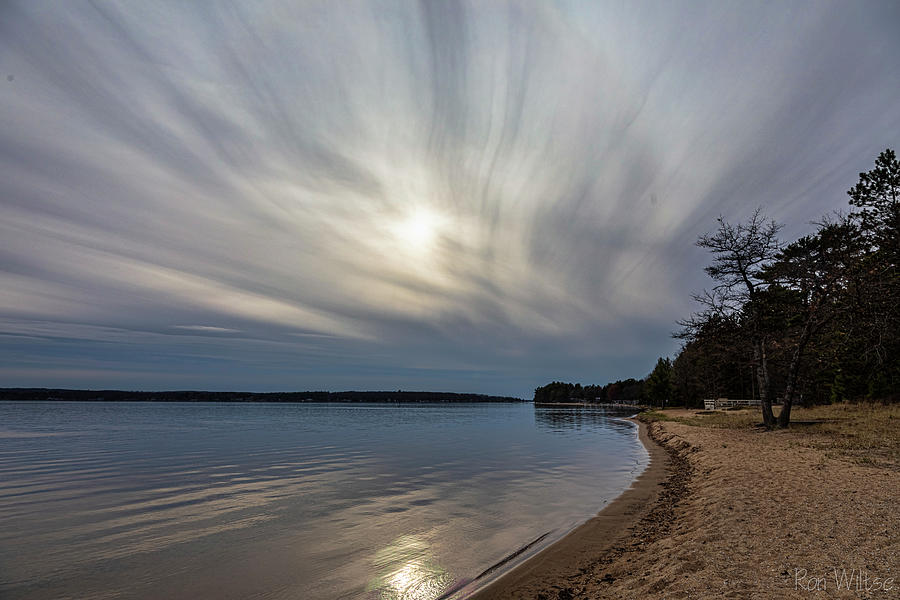 Kelly Beach Moody Skies Photograph by Ron Wiltse