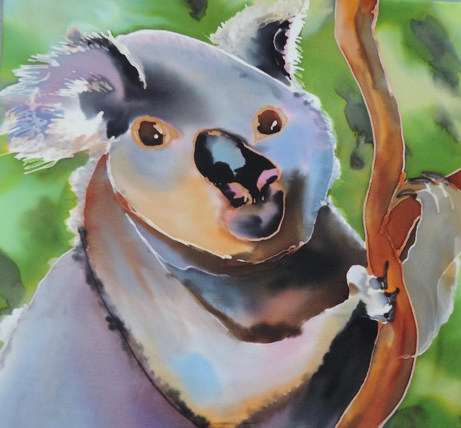 Kelly Koala Painting by Mary Gorman