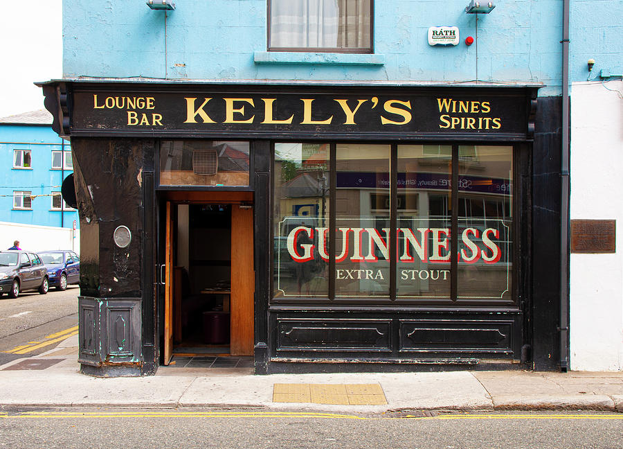 Kellys Lounge Bar Irish Pub - Wexford, Ireland Photograph by Denise Strahm