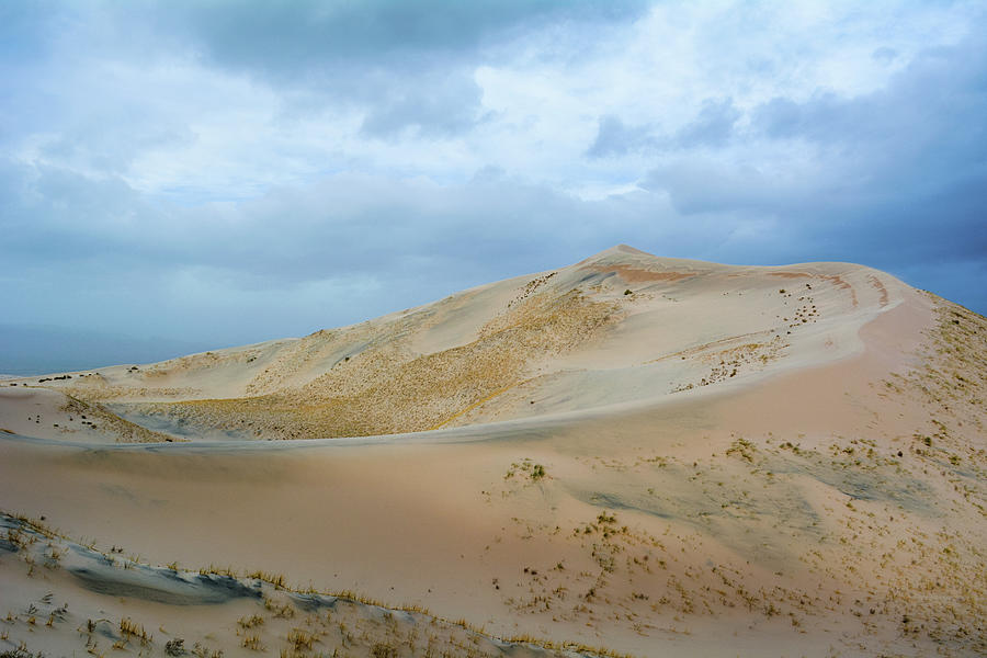 Kelso Dunes Blue Sky Photograph by Kyle Hanson