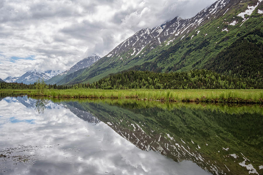 Kenai Lake Reflections Alaska Photograph