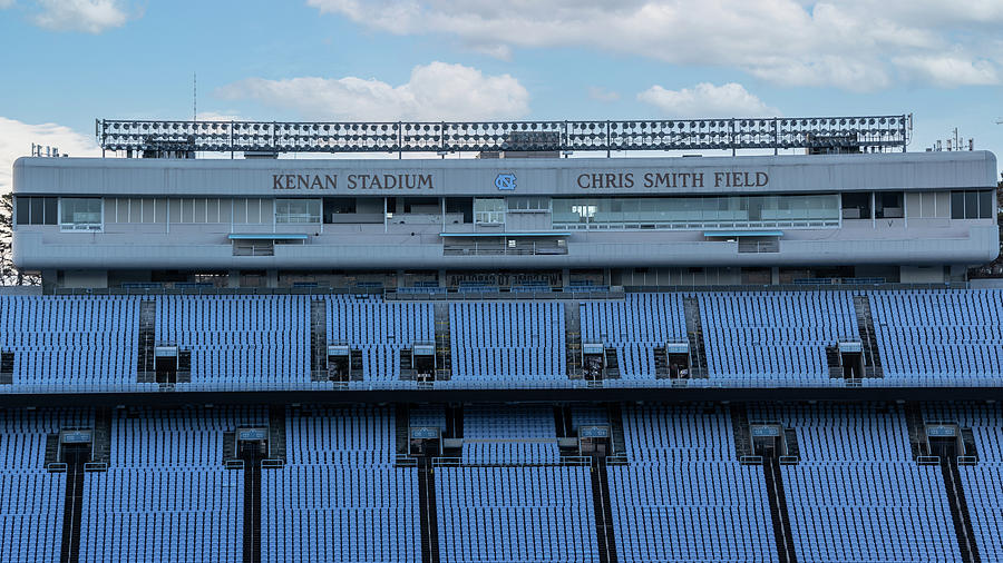 Kenan Memorial Stadium Press Box Photograph By John Mcgraw 