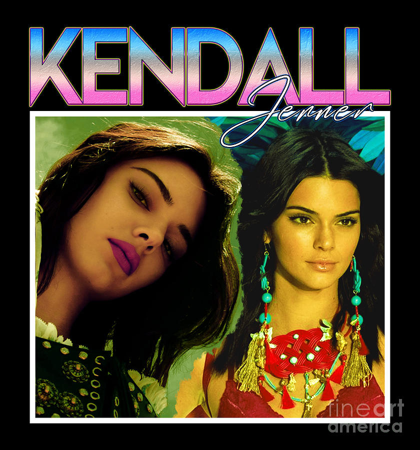 Kendall Jenner Bootleg Vintage Retro Design Digital Art by Kirania Finest Kendall Jenner Bootleg Vintage Retro Design Digital Art by Kirania Finest