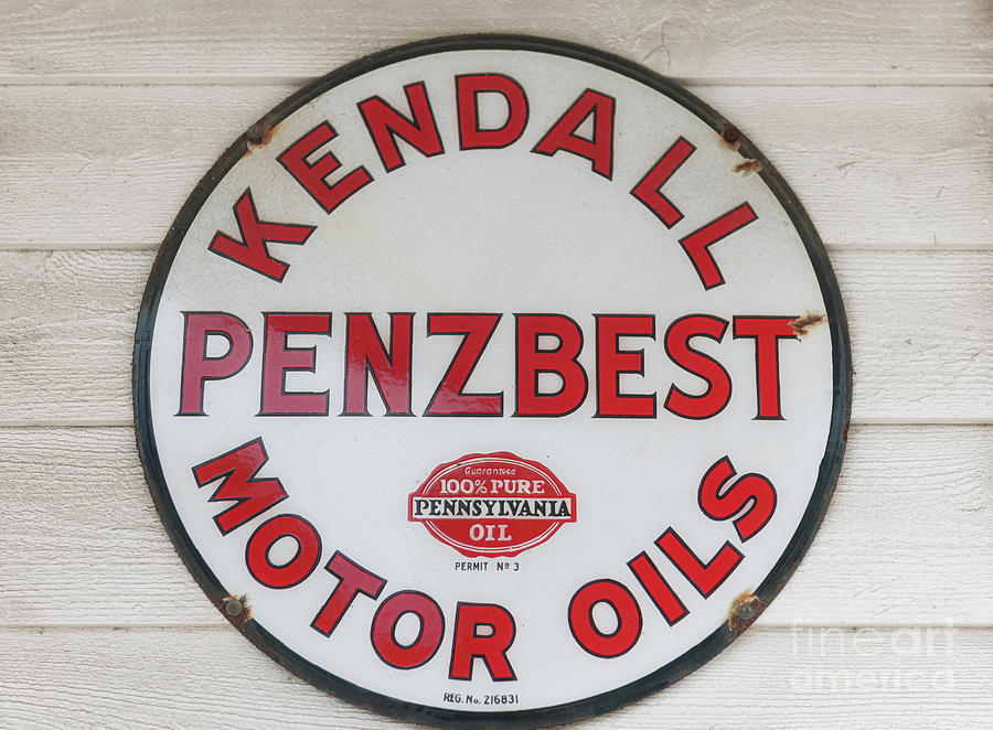 Kendall Motor Oils Photograph by Dale Powell