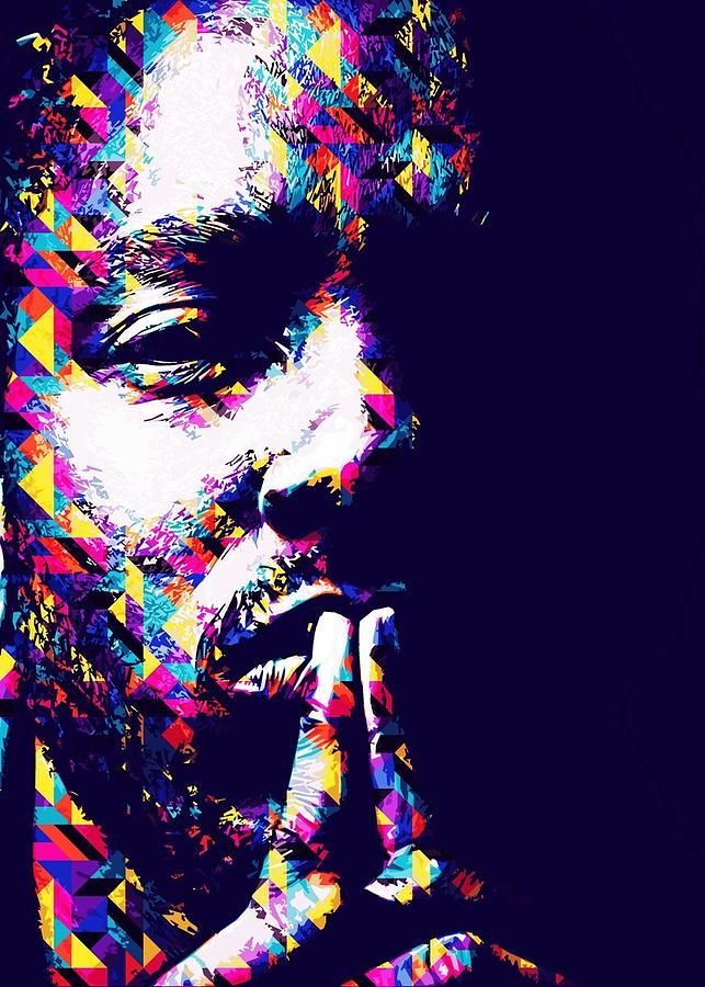 Kendrick Lamar-07 Digital Art by Kha Dieu Vuong - Fine Art America