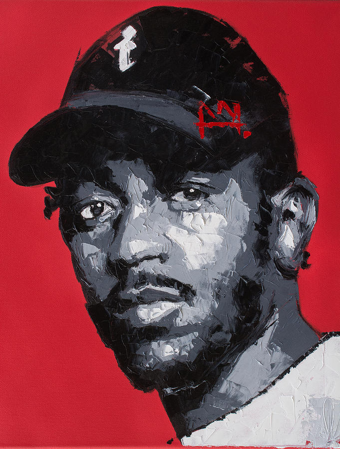 Kendrick Lamar II Painting by Richard Day