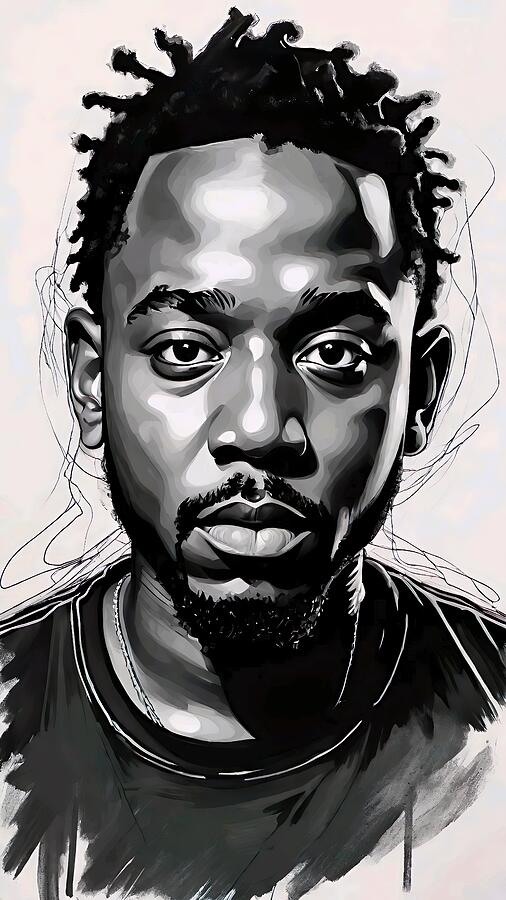 Kendrick Lamar Digital Art - Kendrick Lamar  by Mauricio Sobalvarro