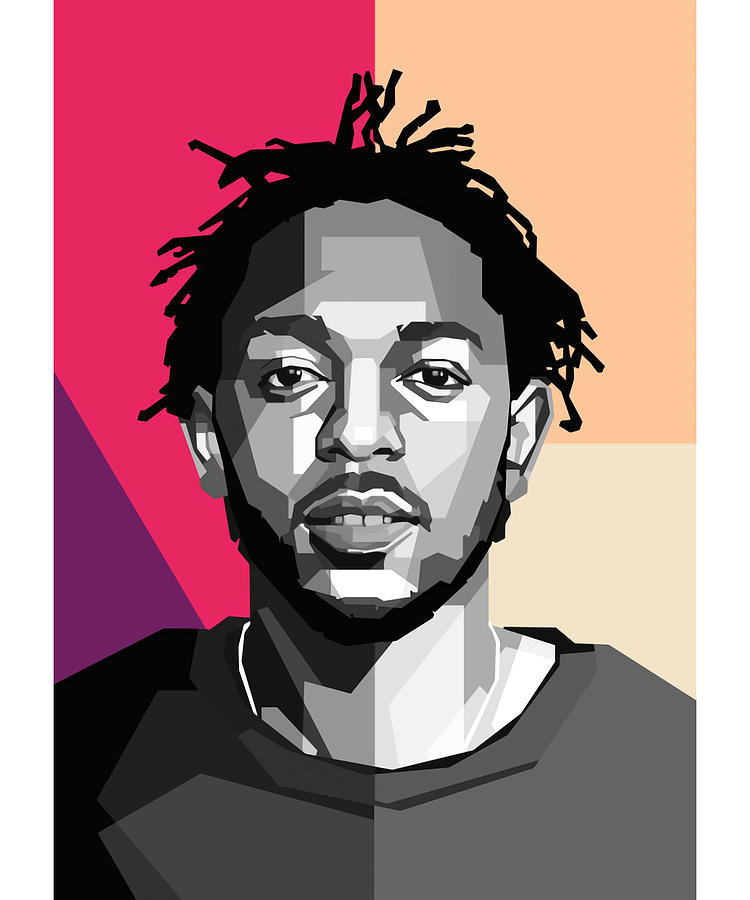 Kendrick Lamar Stars Aesthetic Painting By Roxanne Phillips 