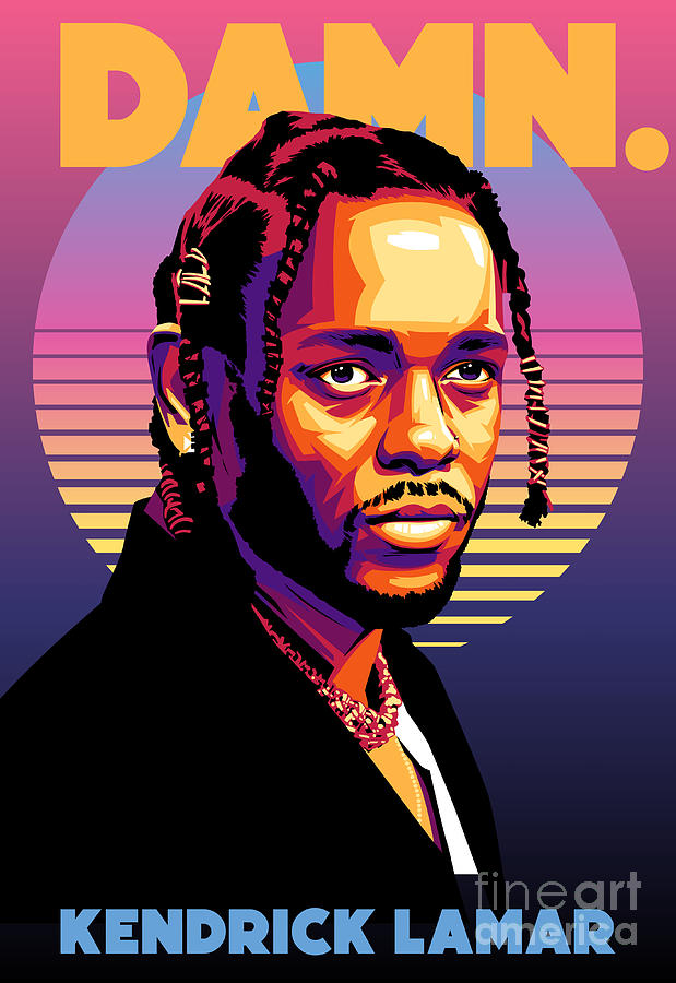 Kendrick Lamar Digital Art by Warrock Design - Fine Art America