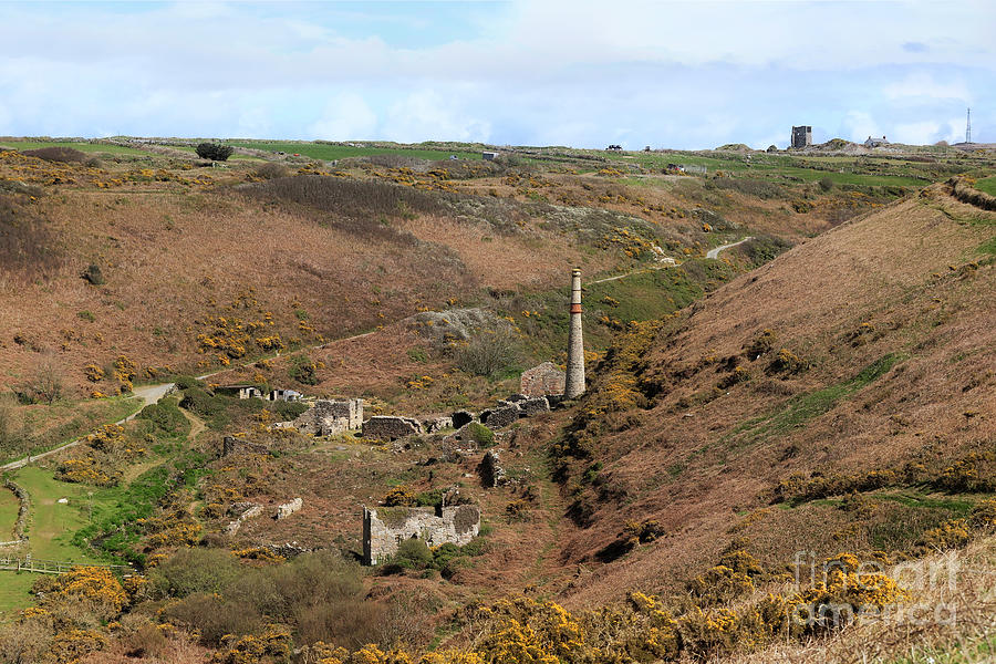 Kenidjack Valley and Wheal Owles Photograph by Terri Waters