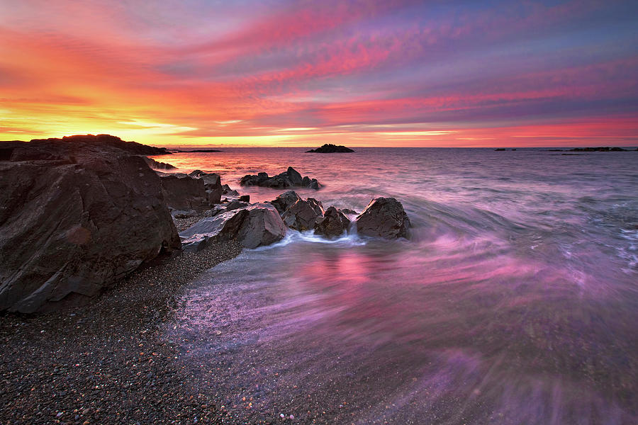 Kennebunk Sunrise Photograph by Eric Gendron