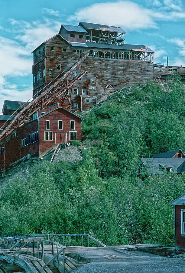 Kennecott Alaska Mine Buildings Photograph