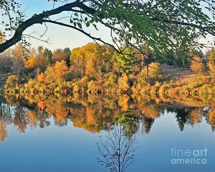 Kennedy Lake Reflections Photograph by Kathy M Krause