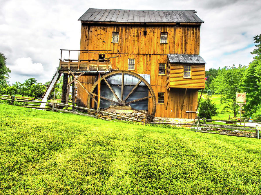 Kennedy Wade Grist Mill 292 Photograph by James C Richardson