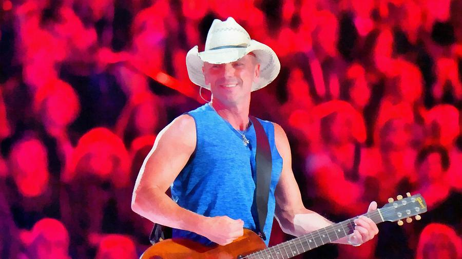 Kenny Chesney Digital Art by Lewis Peter - Fine Art America