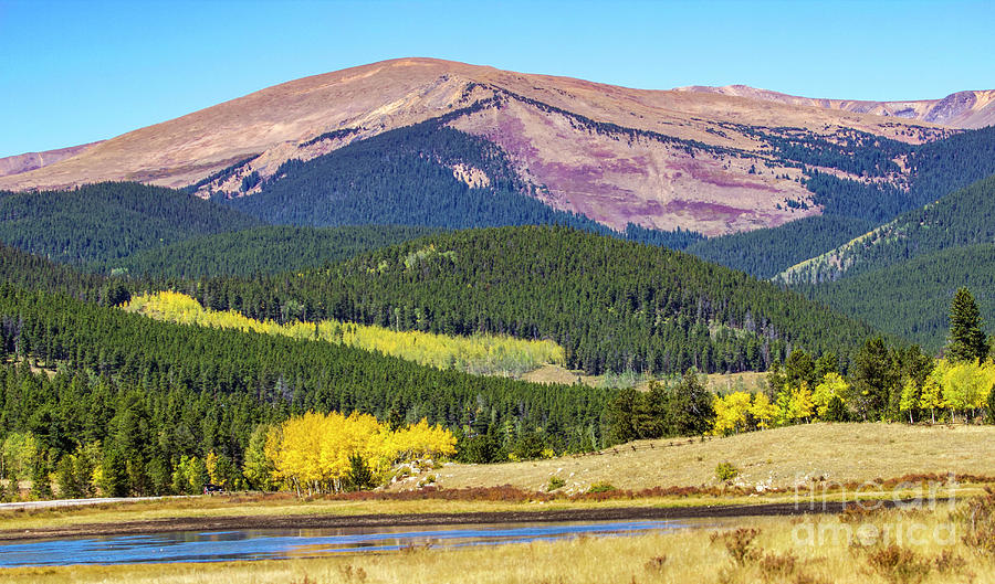 Kenosha Pass Fall Colors Photograph by Shirley Dutchkowski Pixels