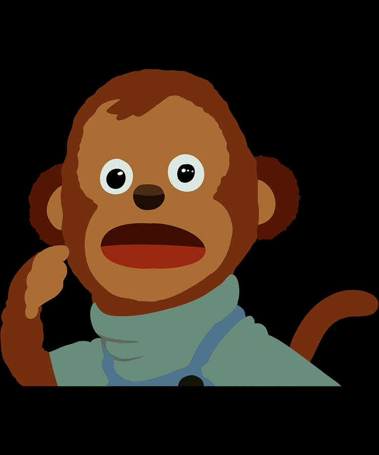 Kento Shocked Monkey Meme Poster humor Painting by Hunt Teagan | Pixels