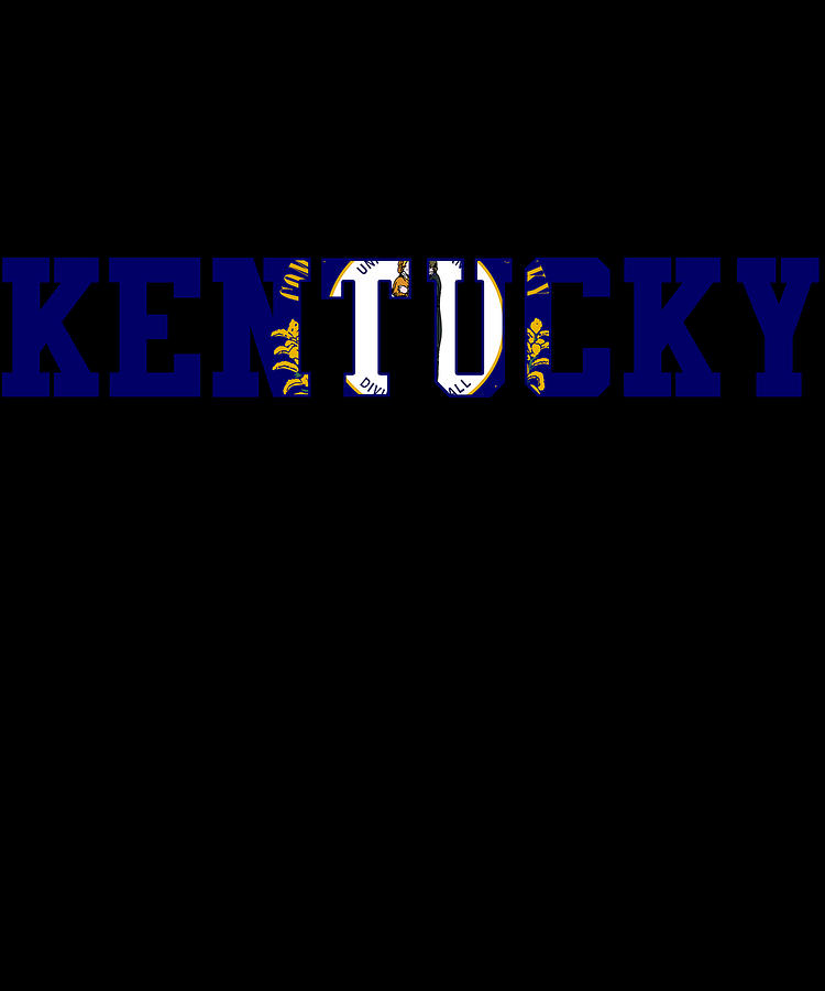 Kentucky Flag Digital Art by Flippin Sweet Gear