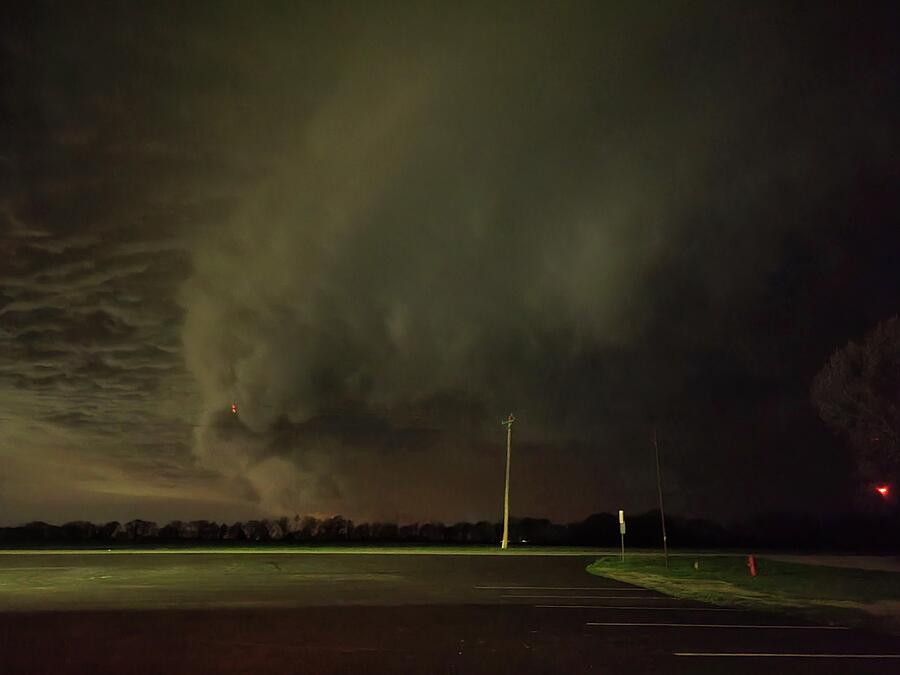Kentucky Gust Front  Photograph by Ally White