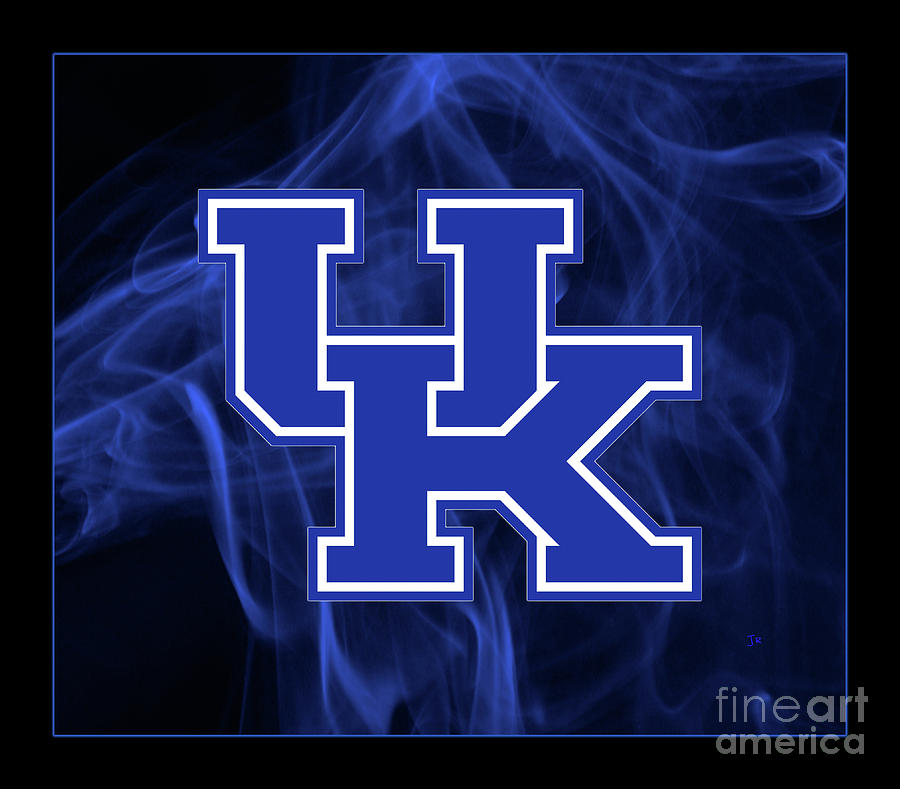 Big Blue Nation Kentucky Wildcat Mystique Digital Art by John C ...