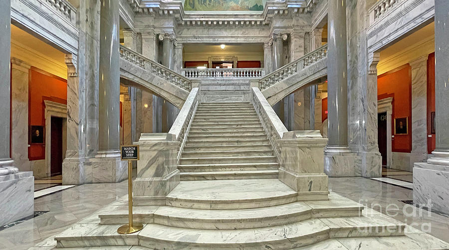 Kentucky State Capitol Stairway 5832 Photograph by Jack Schultz