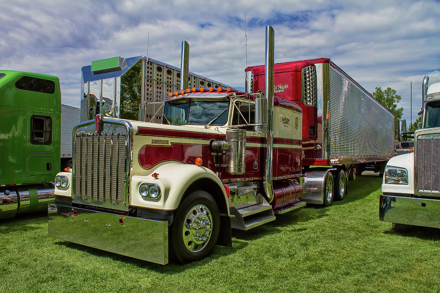 Kenworth Truck And Trailer At Truck Show Photograph by Nick Gray - Pixels