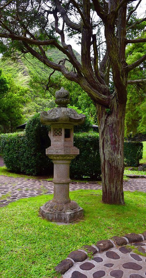 Stone Pagoda,Japanese Garden,Kepaniwai Heritage Gardens,Maui Photograph ...