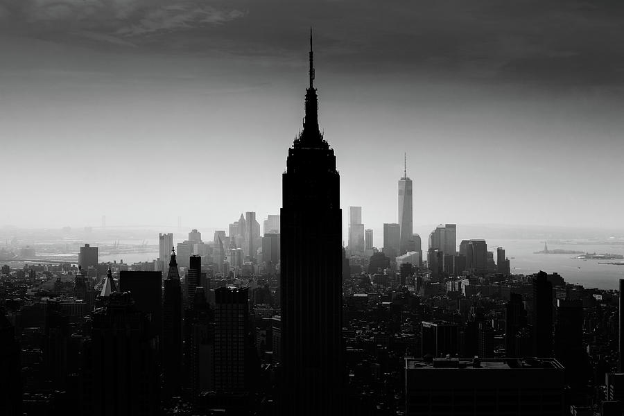 Empire State Building Photograph - Kept In The Dark by Az Jackson