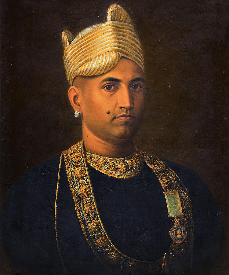 raja ravi varma portrait painting