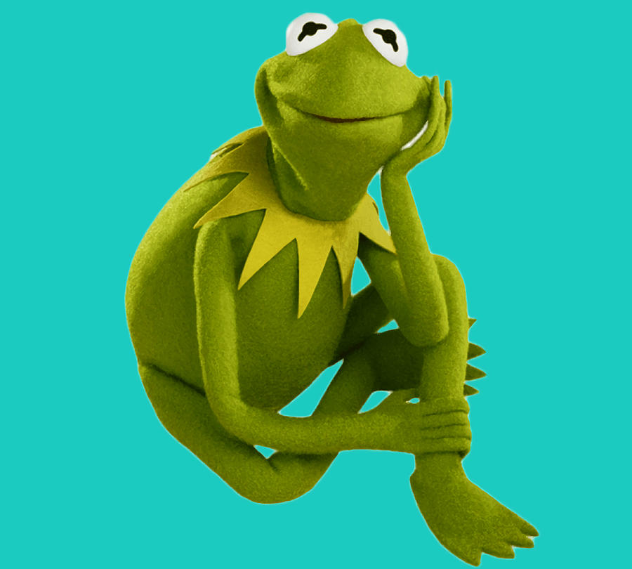 Kermit the Frog Poster Copy Painting by Joe Edwards | Pixels