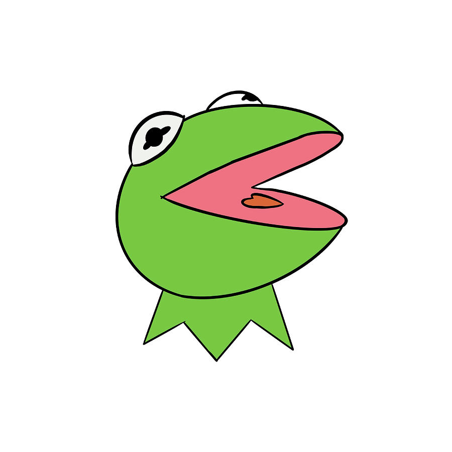 Kermit The Frog Poster love girl tumblr Painting by Alex Mohammed | Pixels