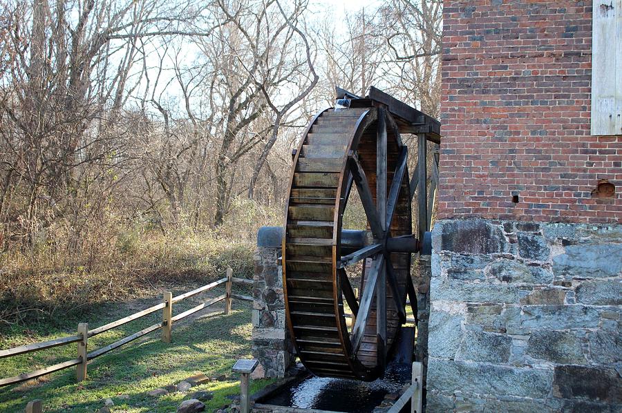 Kerr Mill Water Wheel Photograph by Cynthia Guinn