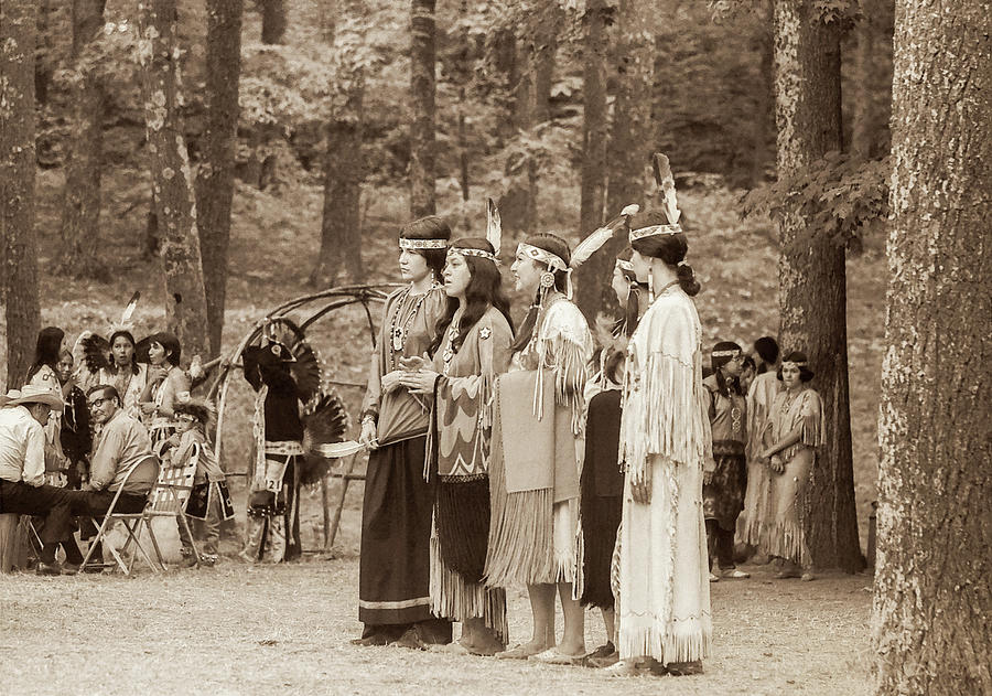 Keshena Powwow One Best Dancer Five Best Friends Photograph by Barbara