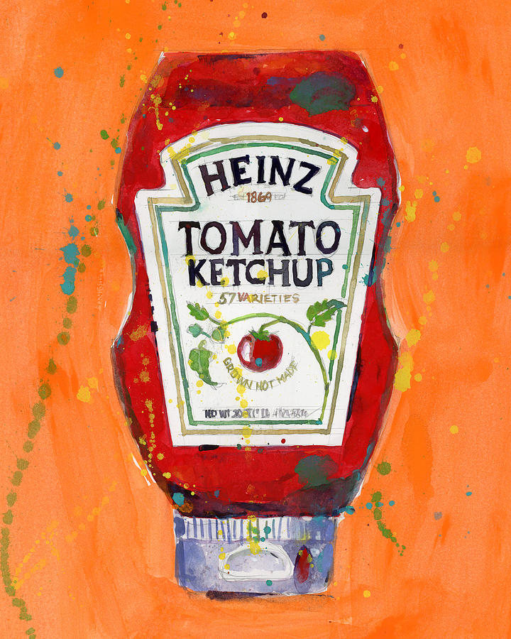 Ketchup - Heinz Painting