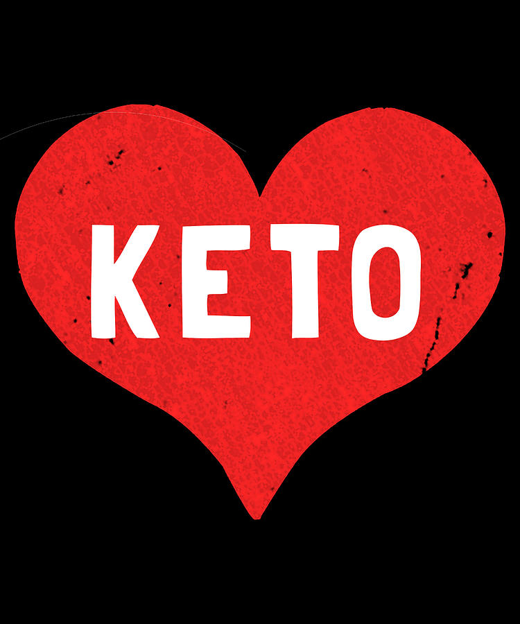 Keto Is Love Digital Art by Flippin Sweet Gear