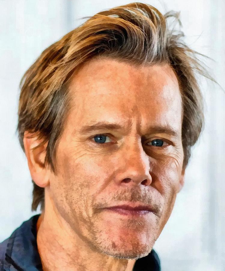 Kevin Bacon Digital Art by Darrell Gillman - Fine Art America