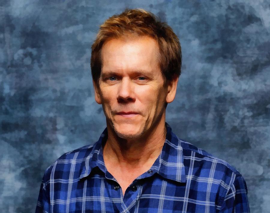 Kevin Bacon Digital Art by Mason Becknell - Fine Art America