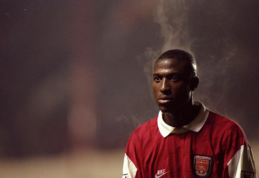 Kevin Campbell of Arsenal Photograph by Mike Hewitt