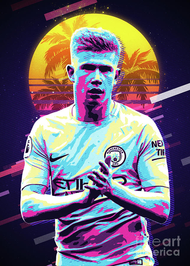 Kevin De Bruyne Painting By Kun Funny Fine Art America