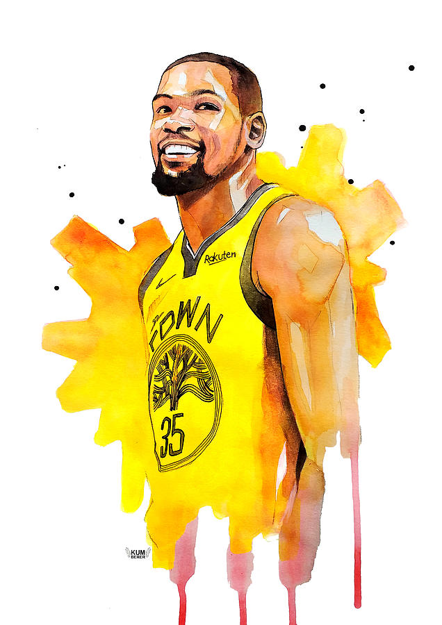 Kevin Durant Painting by Wachira Kacharat