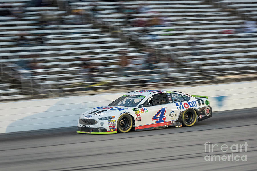 Kevin Harvick Number 4 Photograph by Paul Quinn