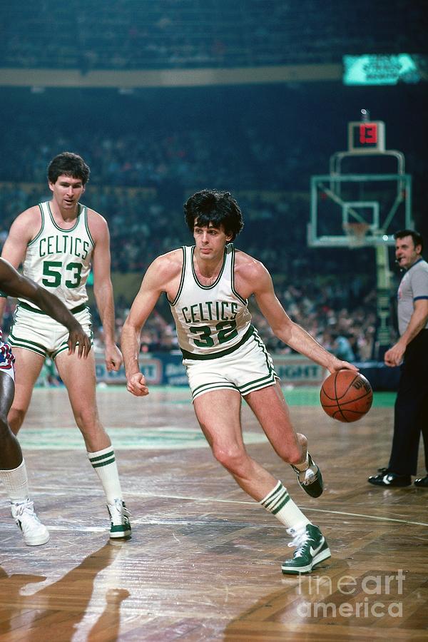 Kevin Mchale Photograph by Dick Raphael
