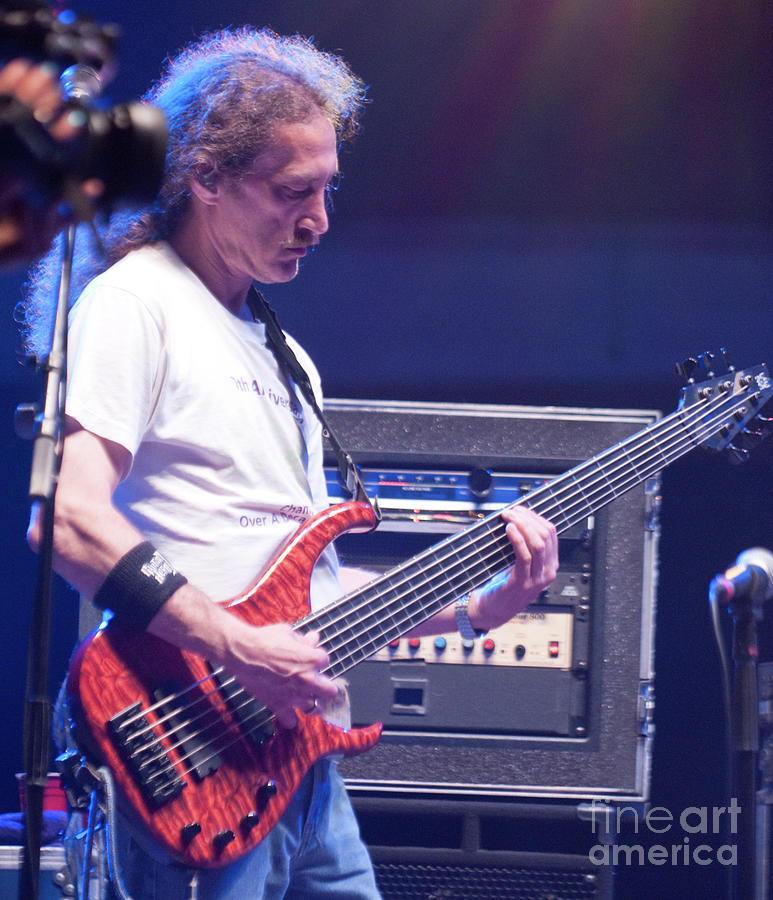 Kevin Rosen with Dark Star Orchestra at Gathering of the Vibes Photograph by David Oppenheimer