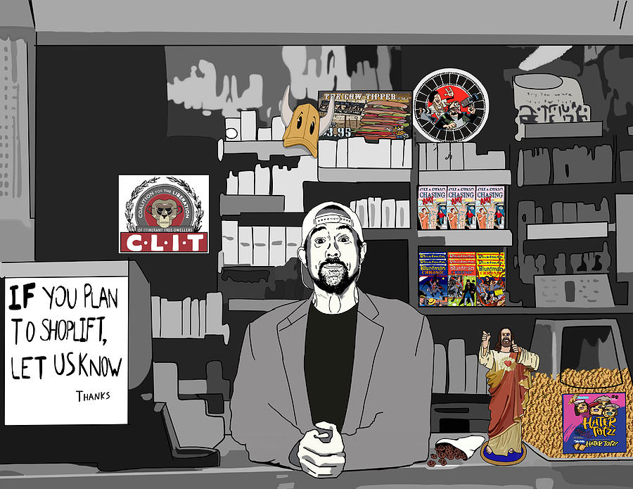 Kevin Smith Films Digital Art by Jim Schurk - Fine Art America