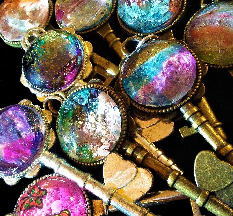 Key Jewelry - Key To My Heart by Mary Poliquin - Policain Creations Key Jewelry - Key To My Heart by Mary Poliquin - Policain Creations